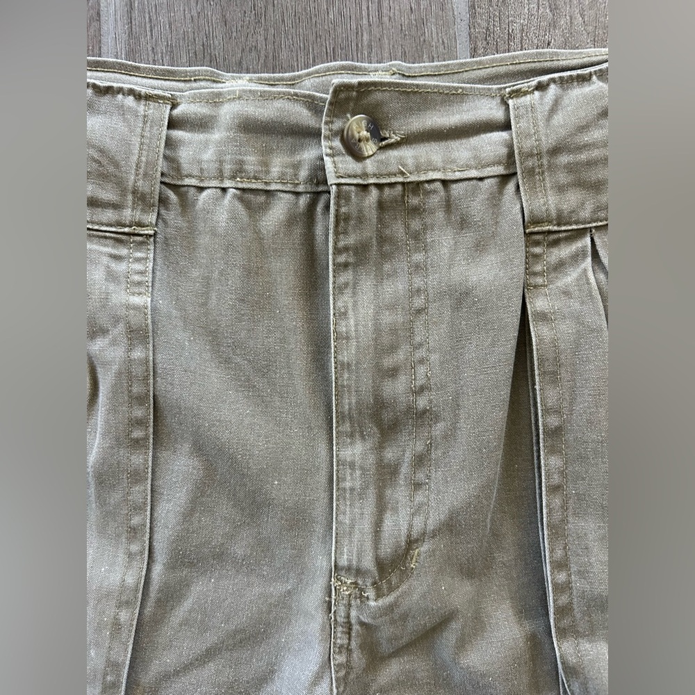 High Sierra Men’s Cargo Shorts Size 34 Khaki Utility Outdoor Hiking Shorts 6.5” - Picture 4 of 8